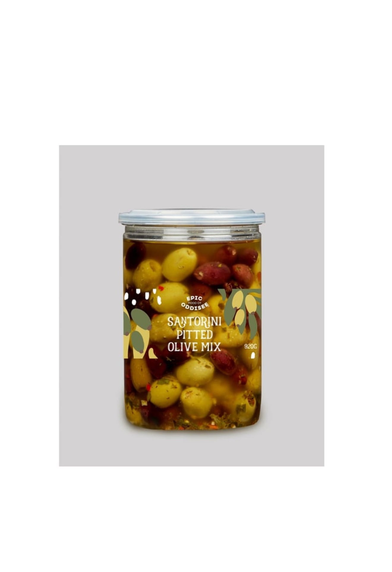 Epic Oddisee Food Co. Santorini
Pitted Olive Mix (920 g)