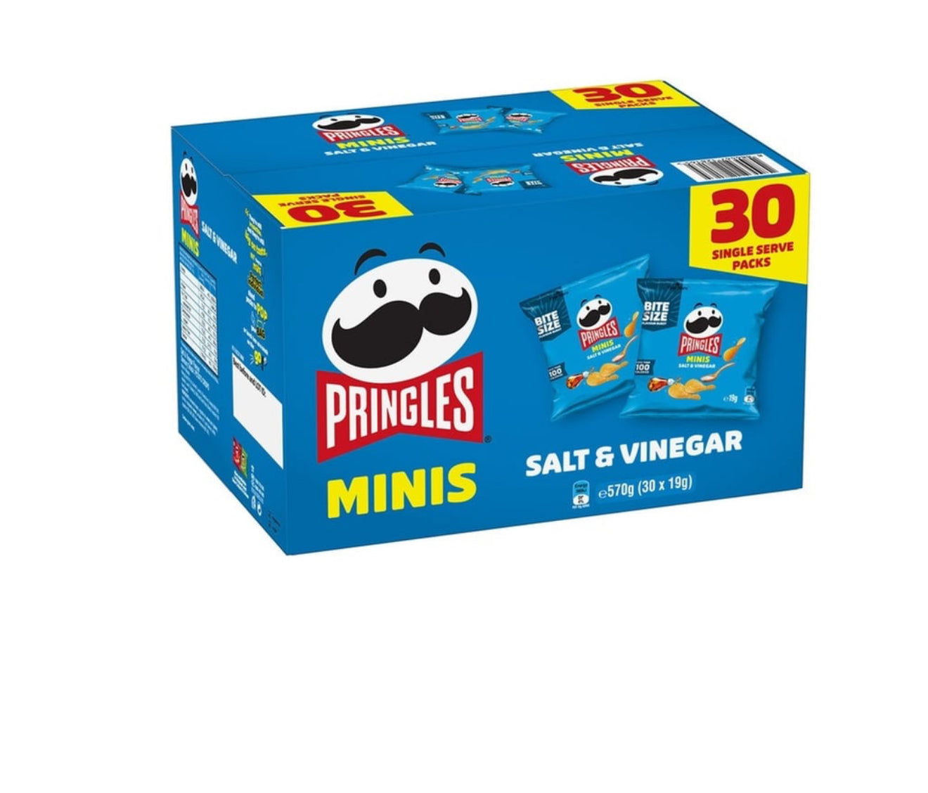 Pringles Minis Salt & Vinegar (19 g x
30 pk)