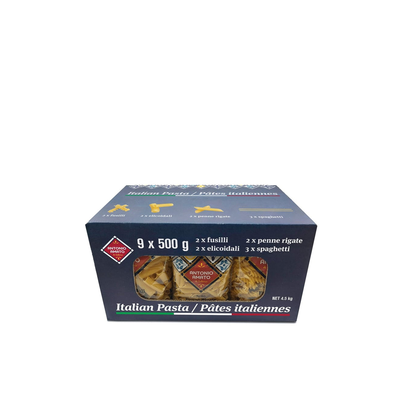 Antonio Amato Pasta Variety Pack
(500 g x 9 pk)