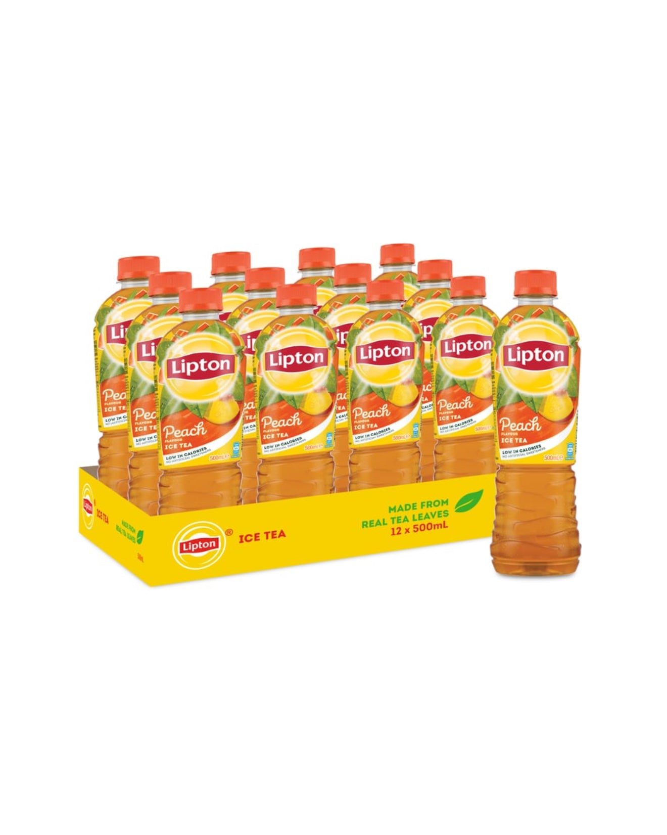 Lipton Peach Iced Tea Bottles 500
ml x 12 pk