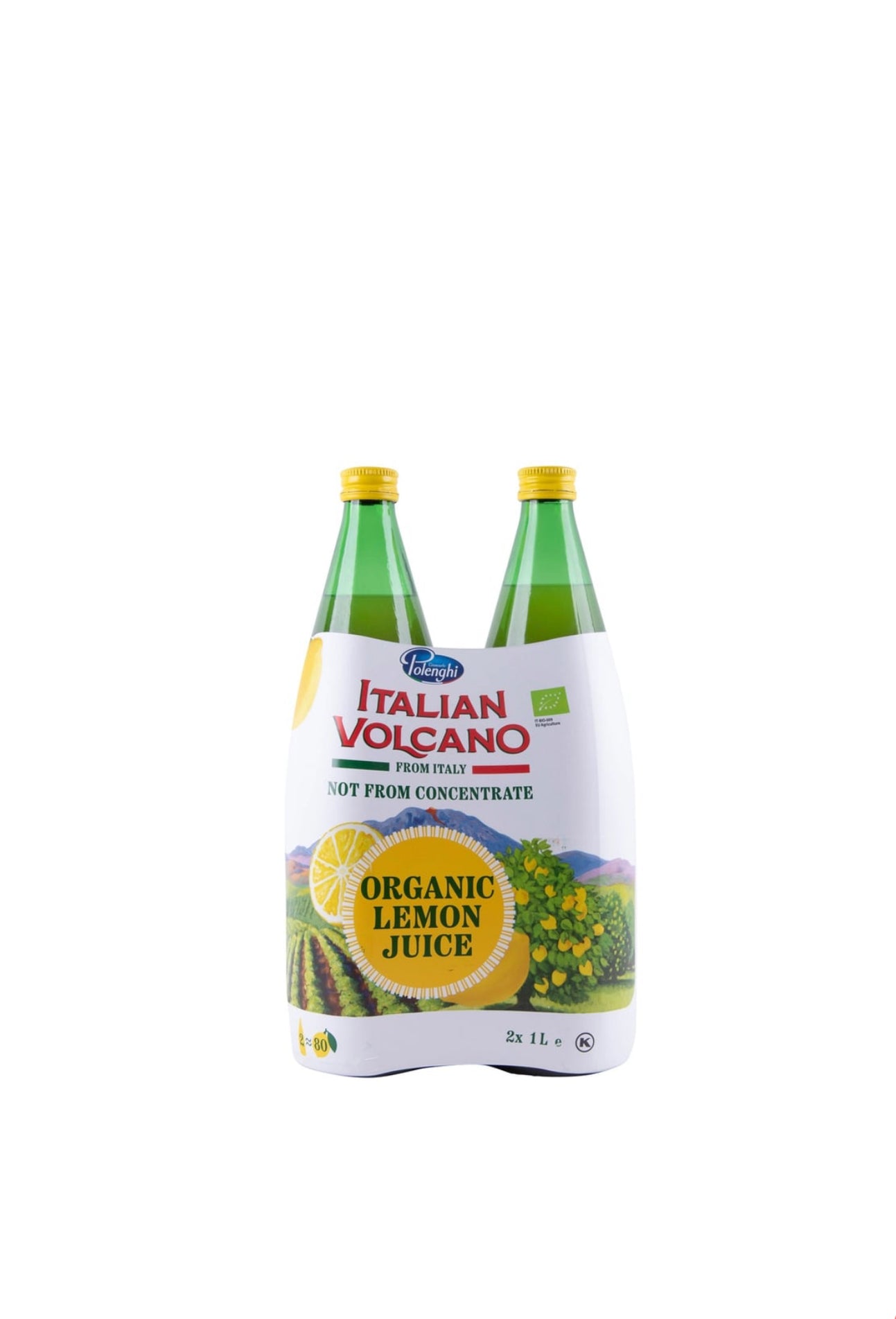 Italian Volcano Lemon Juice Bottles
(1 Lx 2 pk)