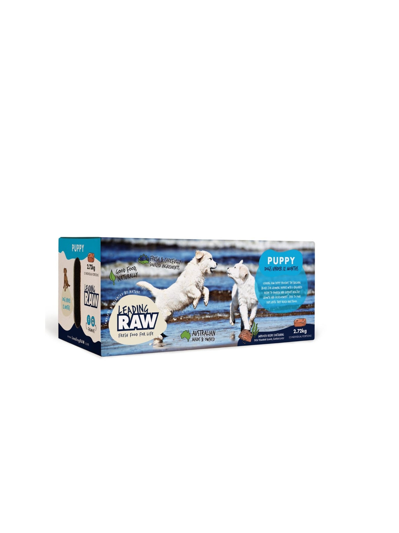 Leading Raw Puppy Growth 6
Weeks-1 Year Frozen Dog Food
227g x 12