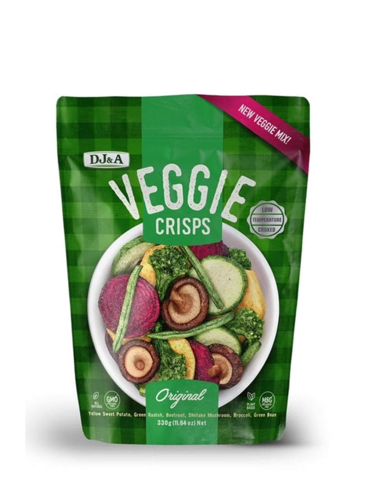 DJ&A Veggie Crisps (330 g)