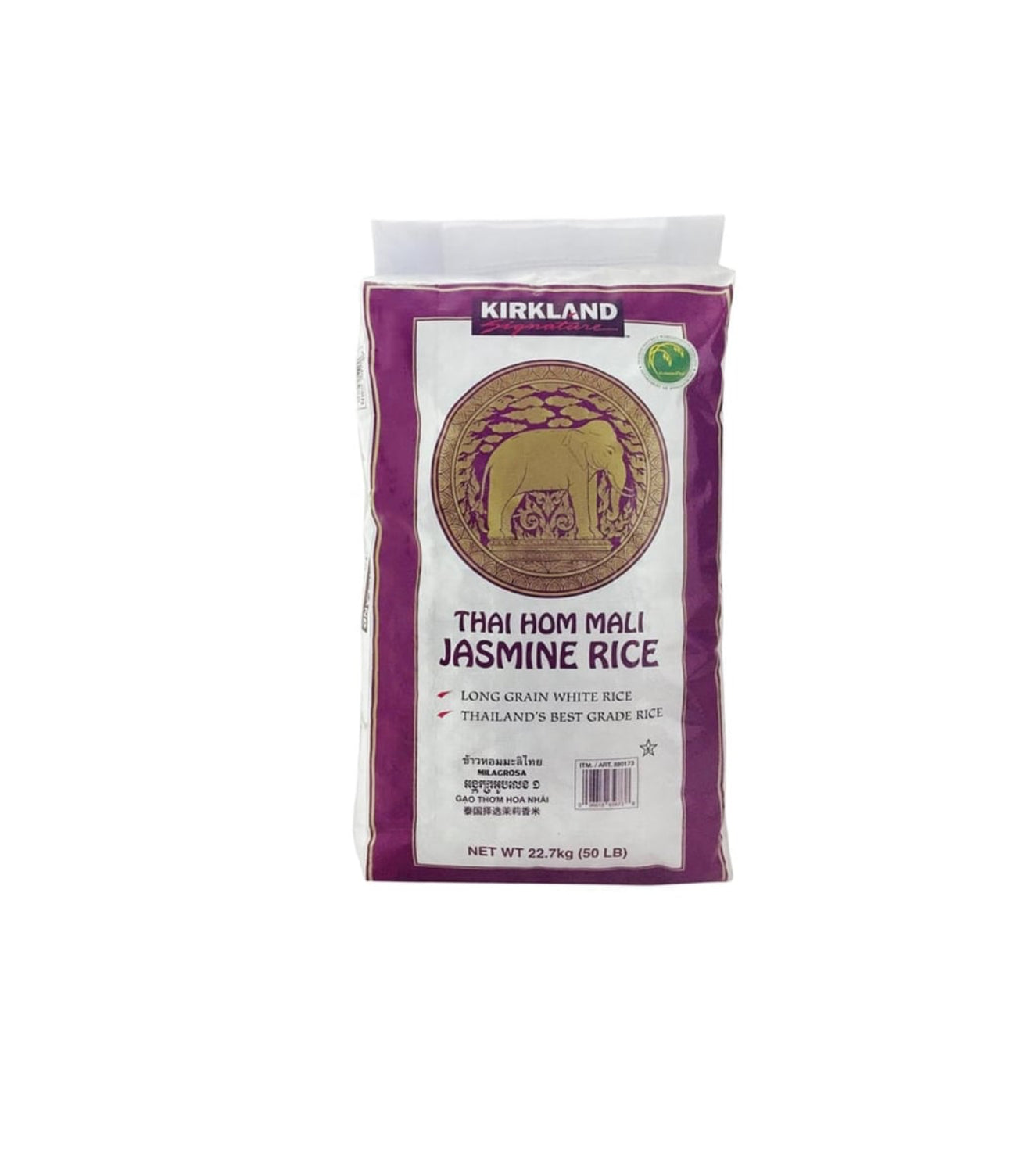 Kirkland Signature Thai Hommali
Jasmine Rice (22.7 kg)