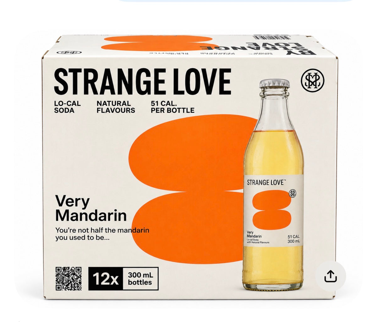 STRANGELOVE MANDARIN 12X300ML
