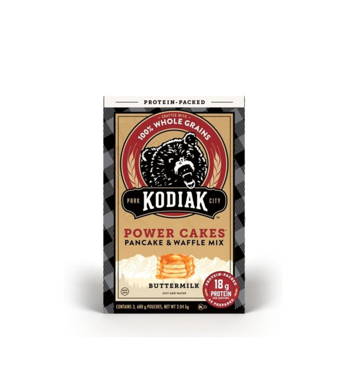 Kodiak Cakes Pancake & Waffle Mix
(680 g x 3 pk)