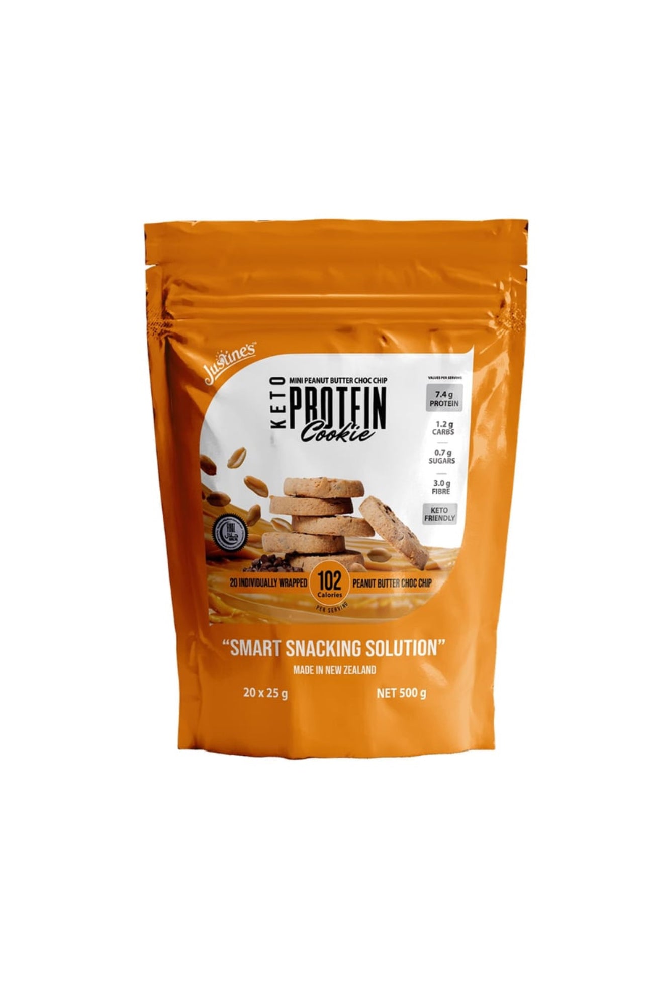 Justine's Peanut Butter Protein
Cookies (25 g x 20 pk)