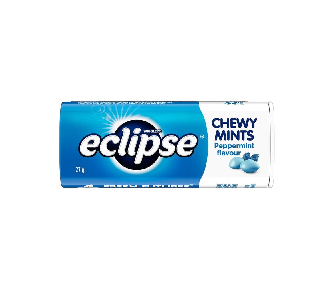 Wrigley's Eclipse Peppermint
Chewy Mints 93 g x 6 ct