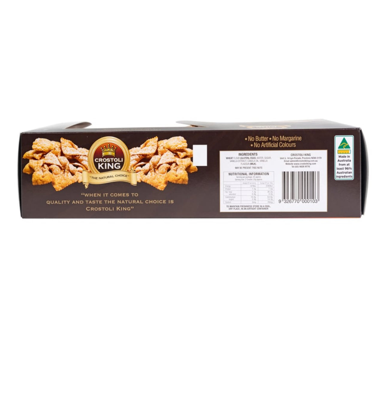 Crostoli King Vanilla Crosto Party
Pack (500 g)