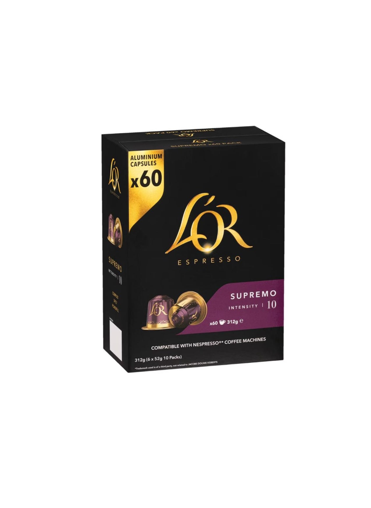L'OR Espresso Supremo Capsules
(60 pk)