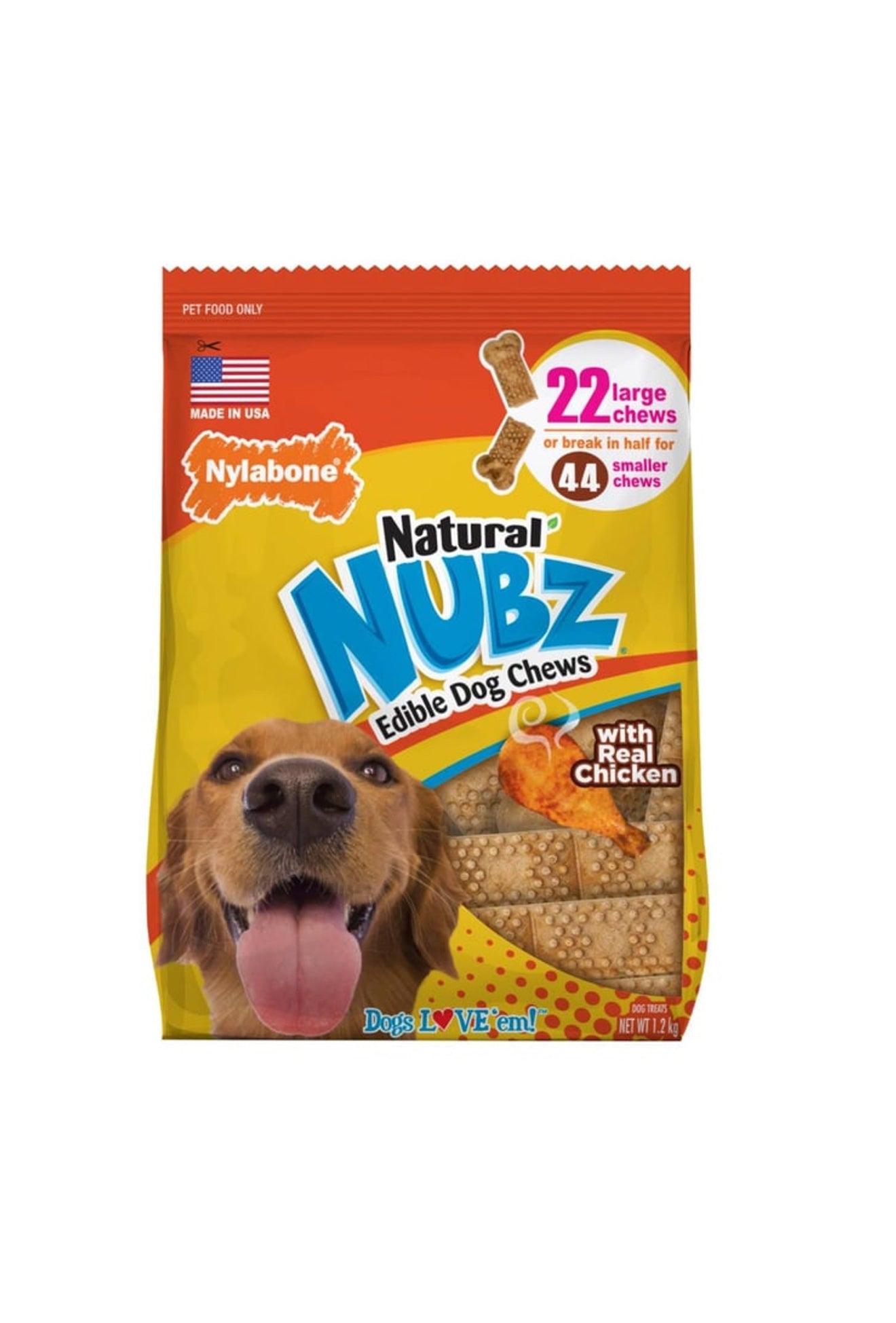 Nylabone Nubz Dental Chew Dog