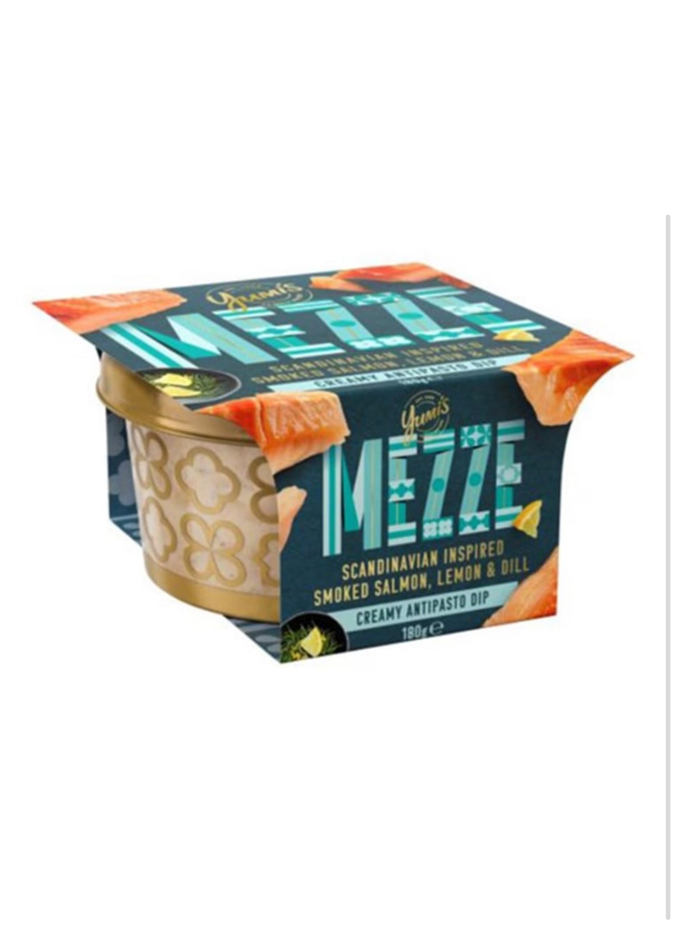 Yumi's Mezze Smoked Salmon, Lemon & Dill Antipasto Dip 350 g