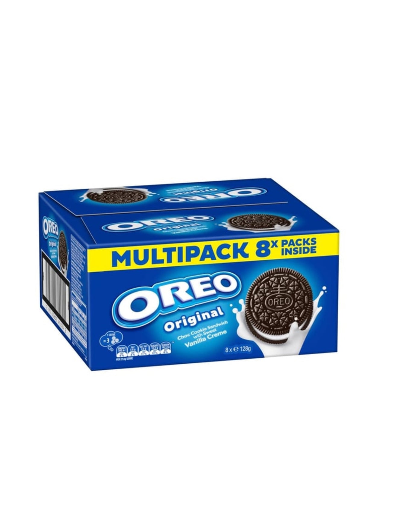 Oreo Vanilla Cream Sandwich
Cookies (128 g x 8 pk)