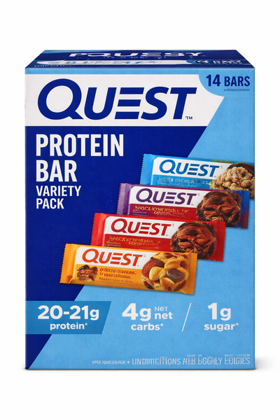 Quest Protein Bar Variety Pack 14 Bars – High Protein Low Carb Snack