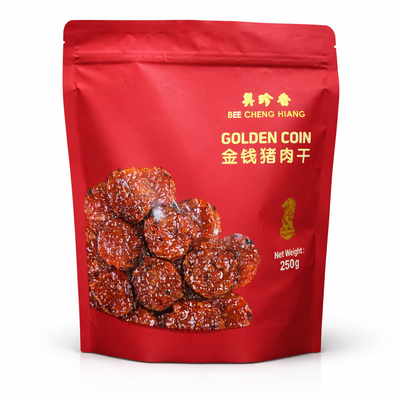 Bee Cheng Hiang Golden Coin Bakkwa 250g