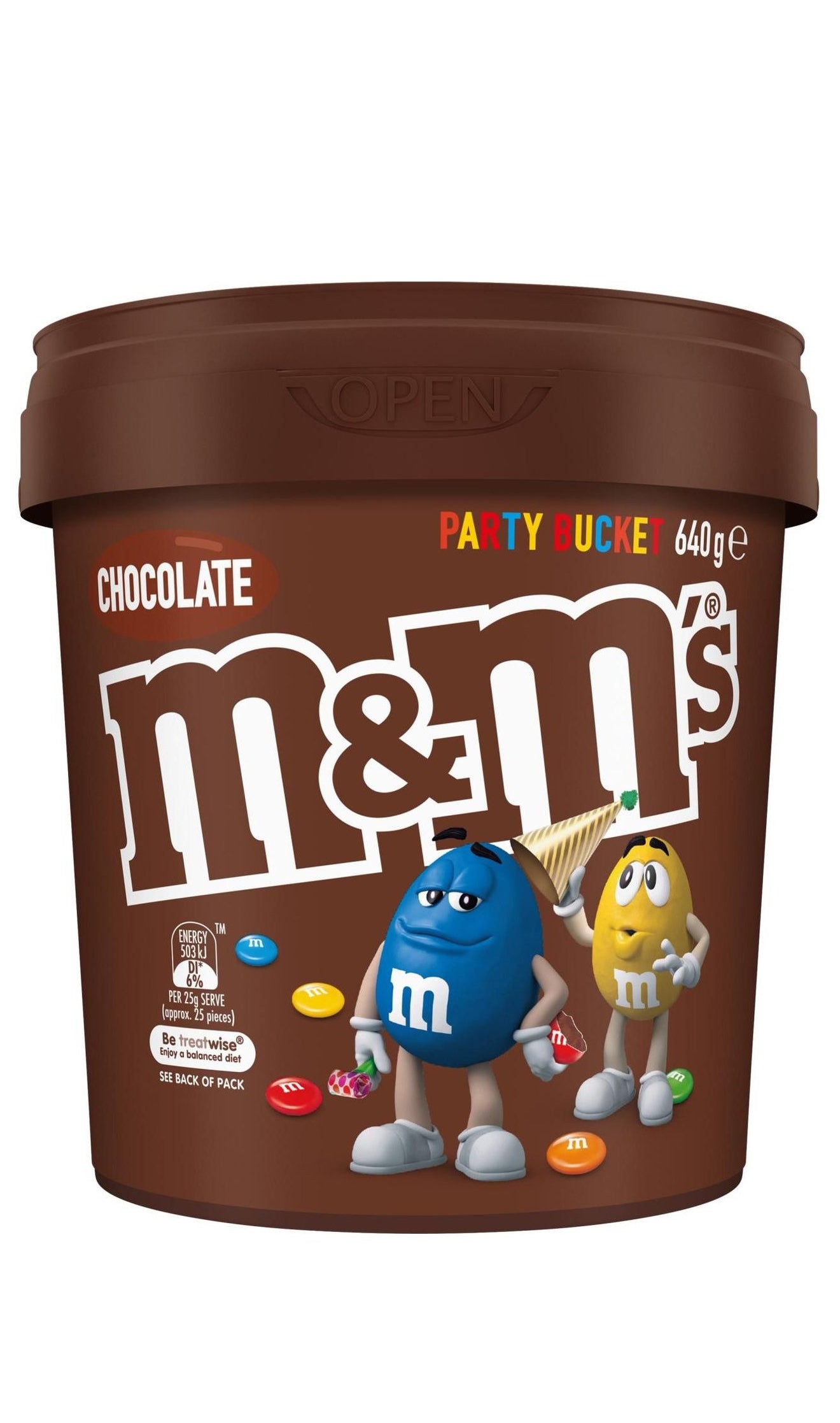 M&M'S Milk Chocolate Bucket
640 g