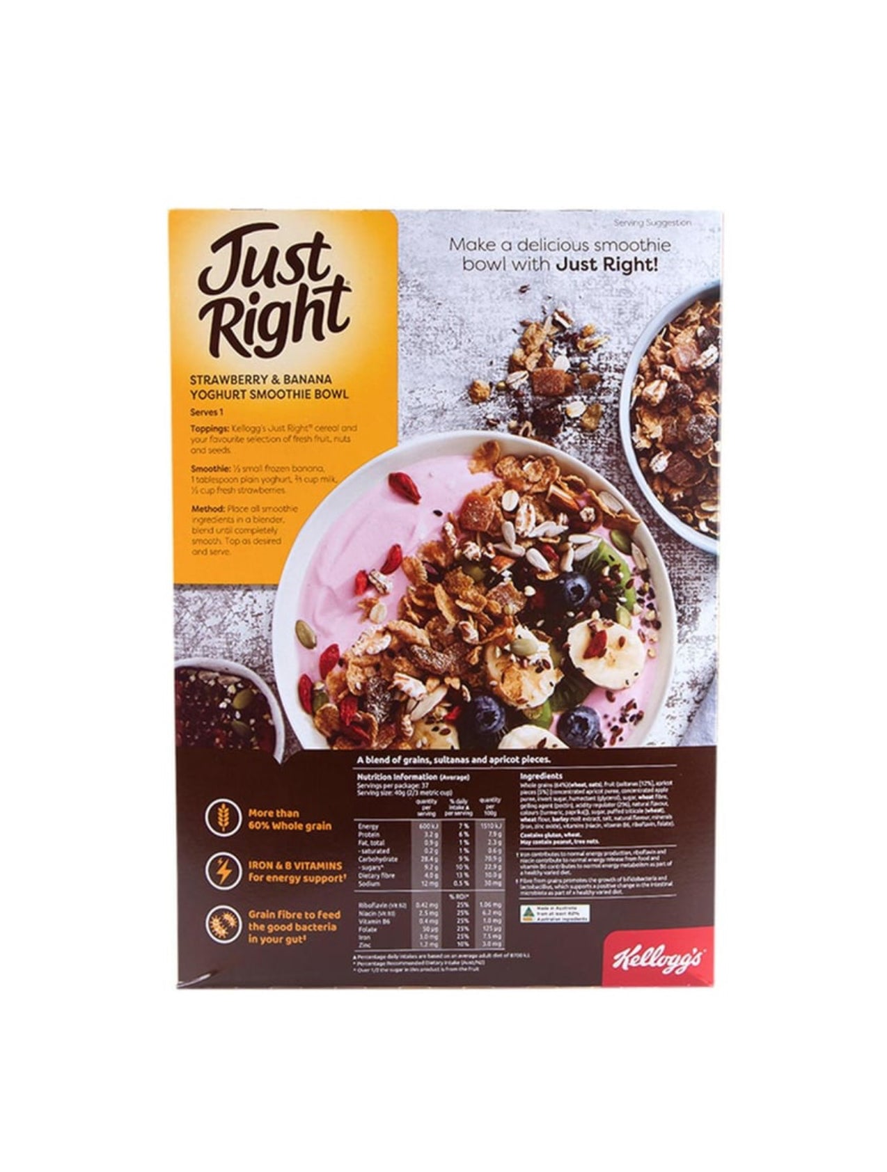 Kellogg's Cereal Just Right Cereal
1.5 kg
