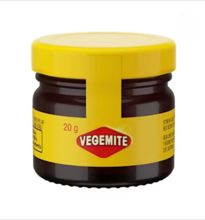 20g Vegemite Mini Glass Jar