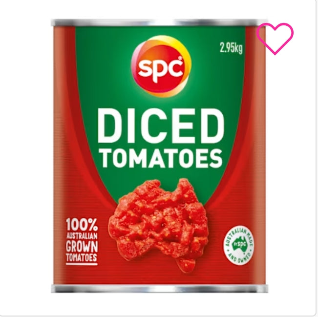 Spc Diced Tomatoes 2.95kg