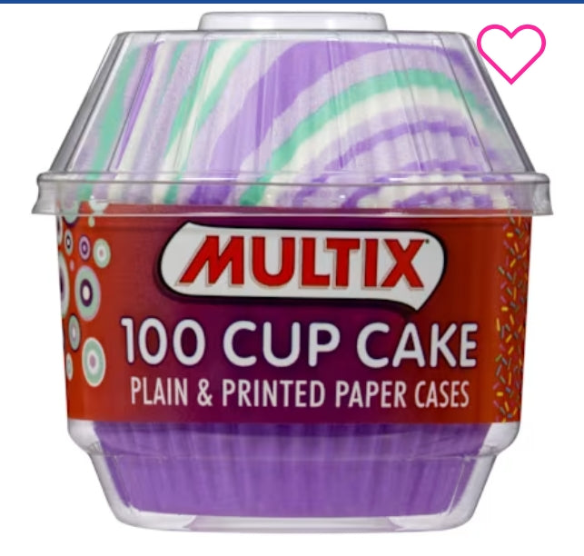 Multix Cup Cakes 100pk