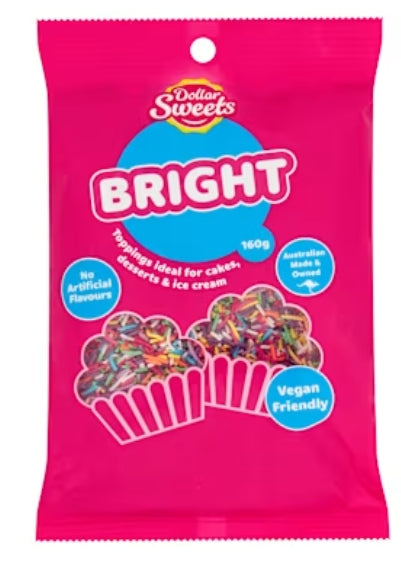 Dollar Sweets Bright Cake
Toppings 160g X8