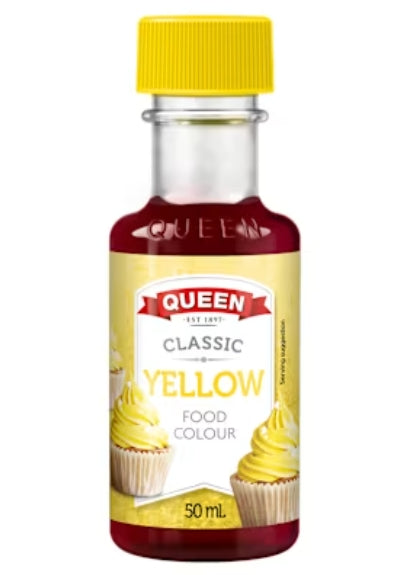 Queen Yellow Food Colour
50ml × 6