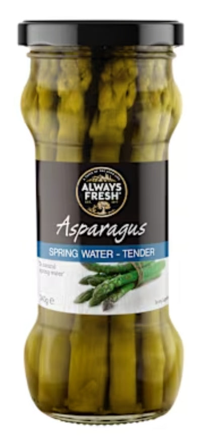 Always Fresh Asparagus In
Springwater 340g X6