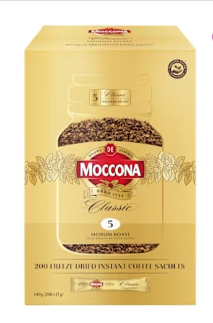 Moccona Classic Sticks 200
Pack