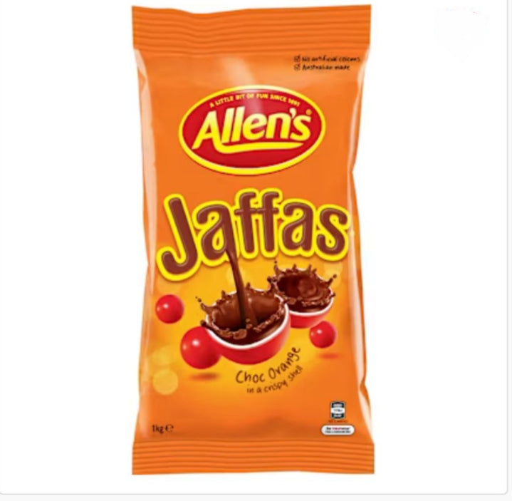 Allen's Jaffas Milk Choc Bag 1kg