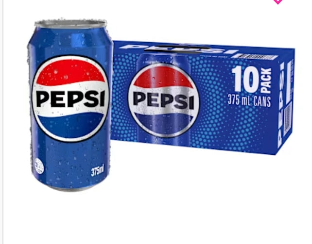 Pepsi Cola Soft Drink 375ml