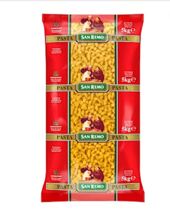 San Remo Dry Pasta #53 Large Spirals
5kg X 2
