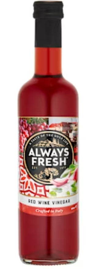 Always Fresh Vinegar Red
Wine 500mlt X6
