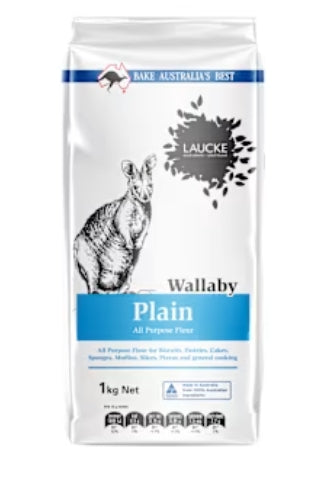 Laucke Wallaby Plain Flour
1kg × 5