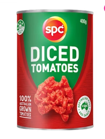 Spc Canned Tonmatoes Diced
Tomato 400g X 12