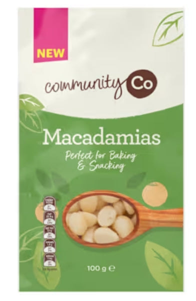 Community Co. Macadamias
100g