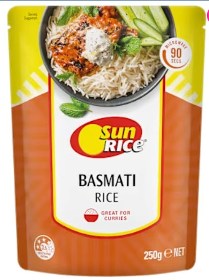 Sunrice Indian Basmati 250g