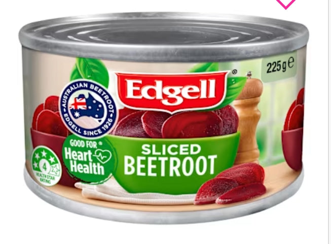 Edgell Beetroot Sliced
24x225g