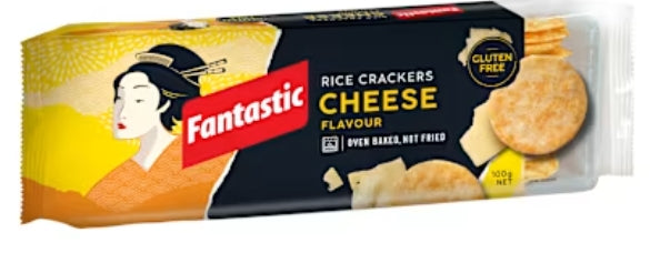 Fantastic Rice Crackers
Cheese 100g