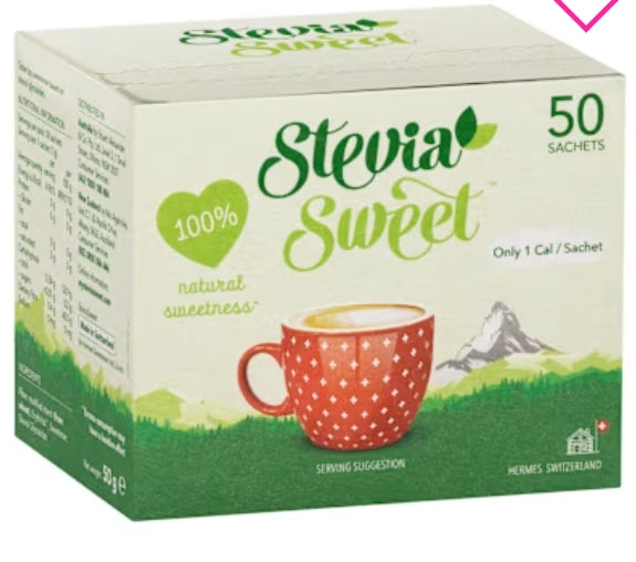 Steviasweet Sachets 1g X 50