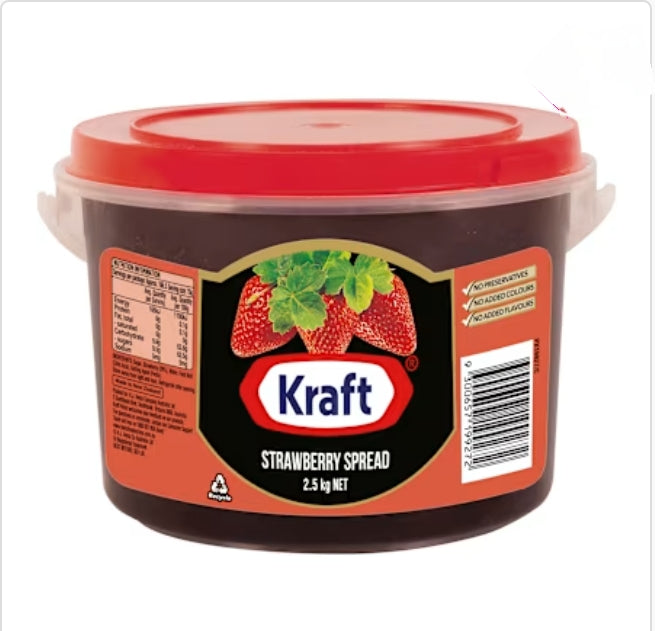 Kraft Strawberry Spread
2.5kg