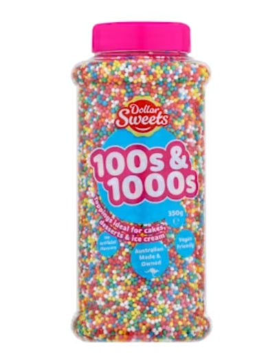 Dollar Sweets 100s & 1000s
350g