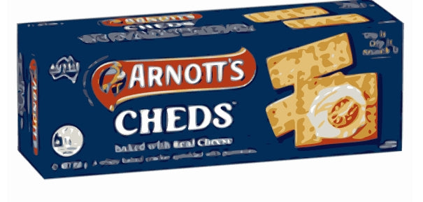 Arnott's Cheds Cheese
Crackers 250g