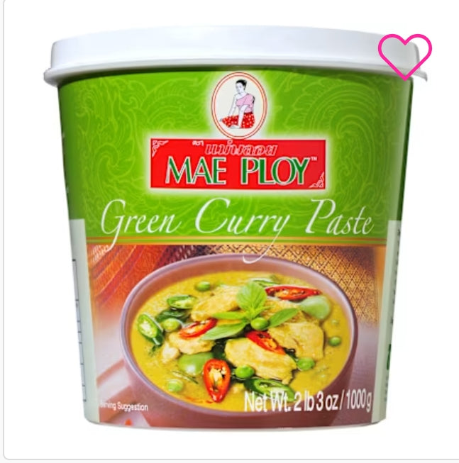 Mae Ploy Curry Pste Grn 1kg