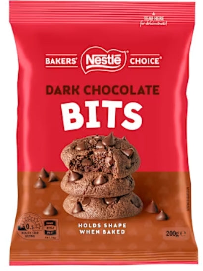 Nestle Choc Bits Baking Dark 200g