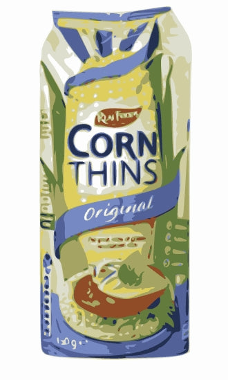 Real Foods Corn Thins
Original 150g Srp X6