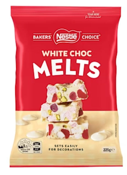 Nestle Melts Baking
Chocolate White 12x225g