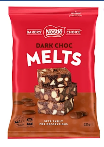 Nestle Melts Baking
Chocolate Dark 12×225g