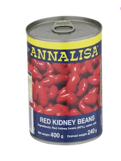 Annalisa Beans Red Kidney
400gram X 12