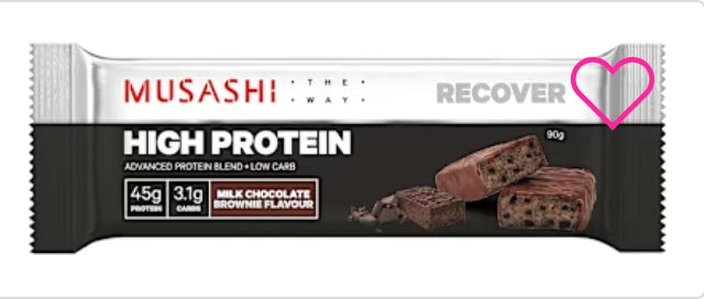 Musashi Hplc Choc-brownie
90gm X 12