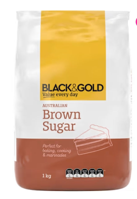 Black & Gold Brown Sugar 1kg